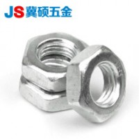 GB6172/GB54镀锌薄螺母M6——M30 扁螺母 六角薄螺帽/镀锌螺母/六角螺母 M6