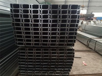 厂家生产加工40*60*4.0镀锌U型钢 C型钢槽钢 定尺精准价格优
