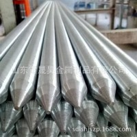 发34省 锌层均匀 锌覆钢φ20 24 25 43×2500mm锌包钢接地棒