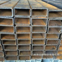矩形方管厚壁矩形管Q235B广钢厂家直销幕墙方管配送100*50*5