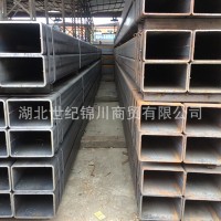 湖北现货批发方管矩形管方矩管方通扁管镀锌方矩管可定制加工拉弯