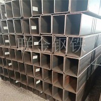 Q355低合金方管 热轧碳钢Q235B方矩管 304不锈钢方管四通管现货