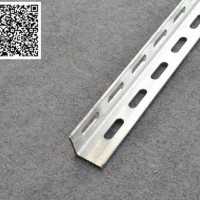 花角钢万能角铁 40*40*4热镀锌万能角钢 冲孔万能角钢 三角铁冲孔