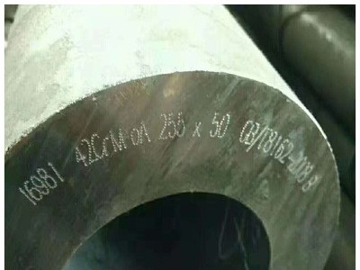 厂家直销42CrMoA无缝钢管 合金结构高强度耐磨管 厚壁无缝管