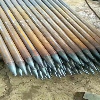 安徽铁路隧道专用注浆无缝钢管 108*6管棚钢管批发 来图定尺打孔