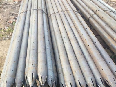 厂家现货供注浆管48*4隧道导管 打孔注浆管加工定尺