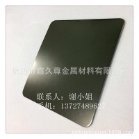 201不锈钢喷砂抗指纹板材 不锈钢板材表面喷砂镀色 不锈钢喷砂板