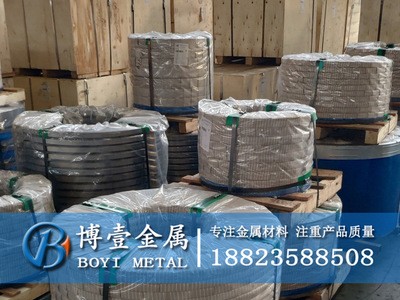 现货供应65mn高韧性弹簧钢带 热处理65mn弹簧钢带 可激光加工