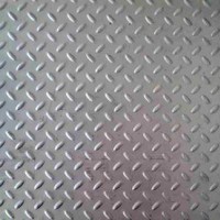 不锈钢花纹板 防滑板 扁豆不锈钢花纹板 防滑板加工