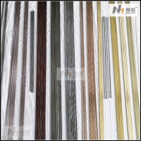 专业5*5、6*6、8*8方不锈钢门和家具用装饰线条 精品彩色不锈钢装