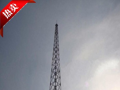 厂家供应圆钢避雷塔 避雷针塔 钢管避雷塔