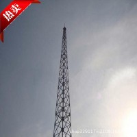 厂家供应圆钢避雷塔 避雷针塔 钢管避雷塔