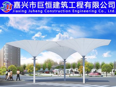 【热销订购】膜结构景观棚制作 膜结构景观设施批发 各种膜材料