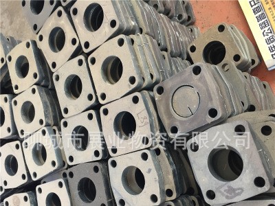 预埋板 铁路预埋板 方形四孔 长形四孔 家用铁板 钢板切孔椭圆形