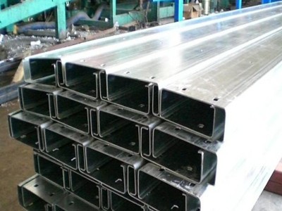 C型钢各种型号Z镀锌颜色楼承板加工制作夹芯板单瓦C型板