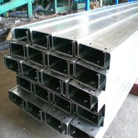 C型钢各种型号Z镀锌颜色楼承板加工制作夹芯板单瓦C型板