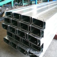 山东CZ型钢 镀锌铝楼承板围挡彩钢瓦岩棉板泡沫板加工定做 C型钢