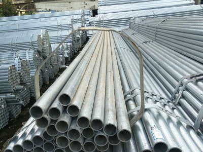 批发 1.2寸镀锌线管 水管管材dn50镀锌管 工地配送