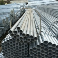 批发 1.2寸镀锌线管 水管管材dn50镀锌管 工地配送