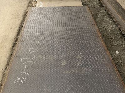 【花纹板】苏州昆山现货批热轧花纹钢板普碳a3钢防滑铁板 花纹板