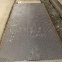 【花纹板】苏州昆山现货批热轧花纹钢板普碳a3钢防滑铁板 花纹板