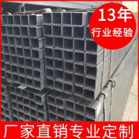 供应货架专用黑方管现货供应Q235B方管50*100