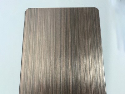 厂家加工定制不锈钢板 不锈钢镀铜板 304不锈钢板材镀铜压花板