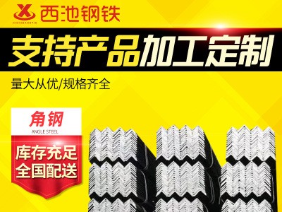 山东唐钢一级代理热轧角钢3#-200#材质Q235B角钢 Q345B等边角钢