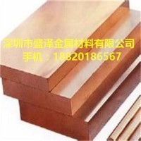 供应江铜铍青铜板QBe1.7 环保铍铜中厚板