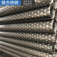 直销 公交车扶手管 菱形花纹焊管 Q195 32*1.8 可配送到厂