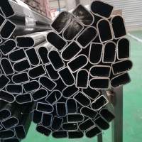 佛山不锈钢异型管厂定制304不锈钢D型管 不锈钢d型管