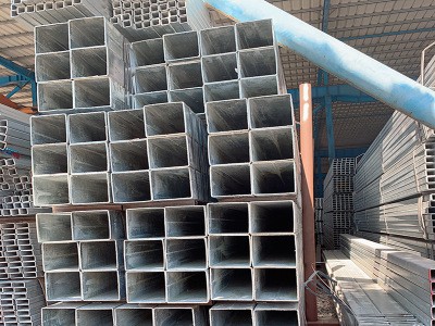 佛山乐从供应黑方通 镀锌方通 扁通 钢通 幕墙专用 凯安钢铁新货