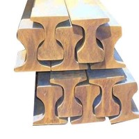 45Mn 重型钢轨 规格33 38 43 50KG 铁路码头仓库轨道钢