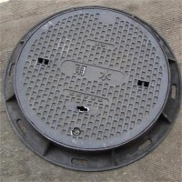 成都定制加工不锈钢防水井盖 防沉降铸铁井盖 圆形铸铁井盖