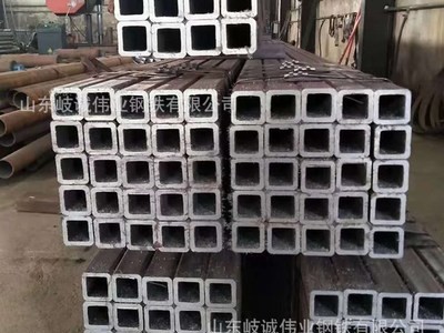 订做55*55*4方管 设备 57*57*8无缝方管 机械用75*75*10无缝方管
