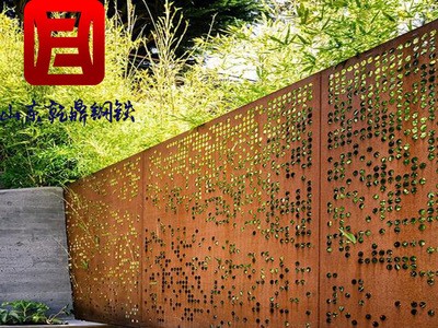 加工定制耐候钢板 景观耐候钢雕刻 激光切割 材质SPA-H 规格齐全
