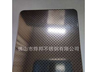 浙江304 201不锈钢厂家直销 花板冲压板花纹板珠光小米粒防滑板