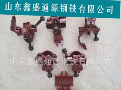 批发q235b 48*3.25架子管扣件 国标2公斤 十字扣 直接 活接 旋转
