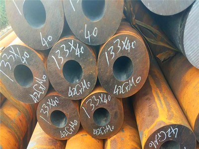 现货供应42Crmo厚壁热轧结构用管245*70厚壁钢管 245*75机械用管