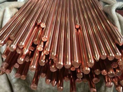 铜包钢厂家 铜覆钢棒 50x5铜覆扁钢 17.2*2.5米镀铜接地棒