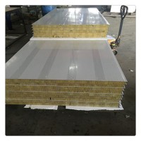 山东泰昌供应岩棉夹心彩钢板 屋面彩钢瓦 可带队施工