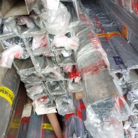 现货直销304不锈钢焊管 不锈钢工程装饰管 不锈钢方管 拉丝矩形管