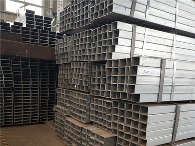 大理供应商批发 Q235B镀锌方管200*200*3.5加工车丝机械制造