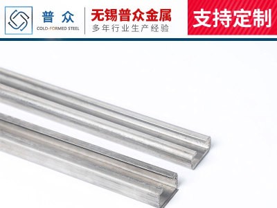 无锡厂家 直销镀锌c型钢 冲孔C型钢 量大从优 支持定制各种型号