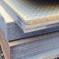 Q235B花纹板 现货供应 规格齐全 防滑板折弯批发 镀锌花纹板
