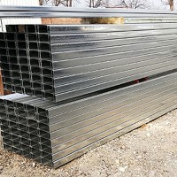 镀锌彩钢C型钢檩条板 厂家直销金属材料冷弯型钢 镀锌C型钢