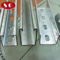 小c型钢 冷弯槽钢热镀锌槽钢 冷弯U型槽钢 C型钢冷弯 价格合理