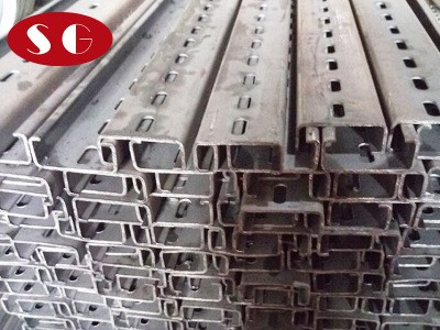 厂家直销不锈钢异型材 镀锌C型钢 光伏支架 防腐防锈