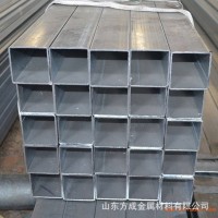 批发薄壁镀锌方管 大棚架用镀锌带方管 40*40镀锌方管现货供应