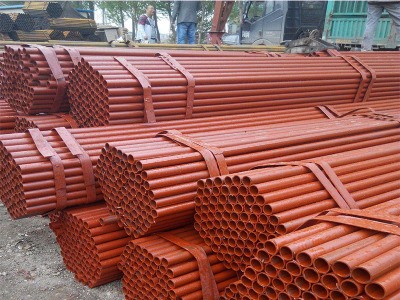 架子管厂家生产建筑工地 结构工程用红油排珊管 脚手架钢管